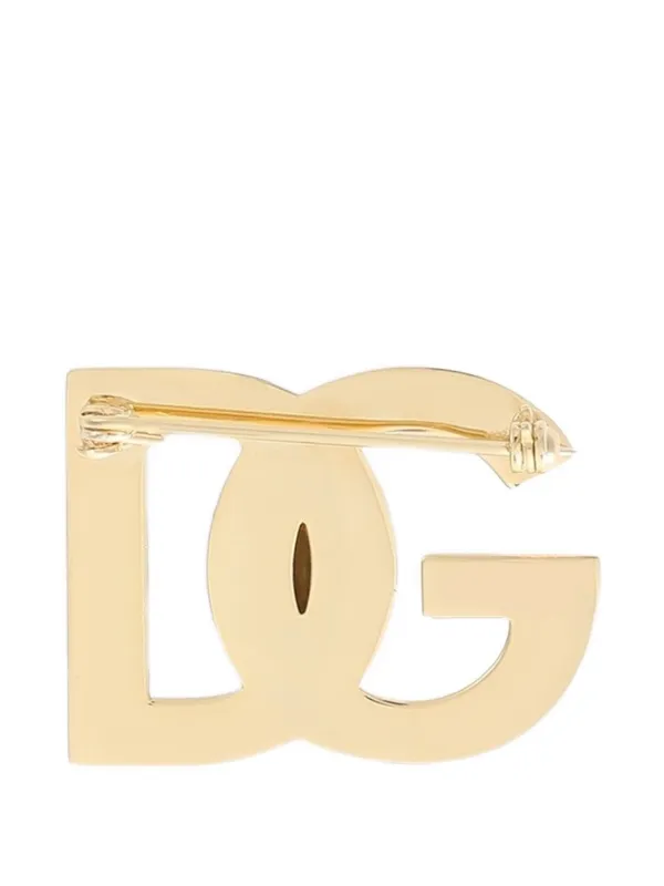 Dolce & Gabbana ラインストーン ブローチ | ゴールドトーン | FARFETCH JP