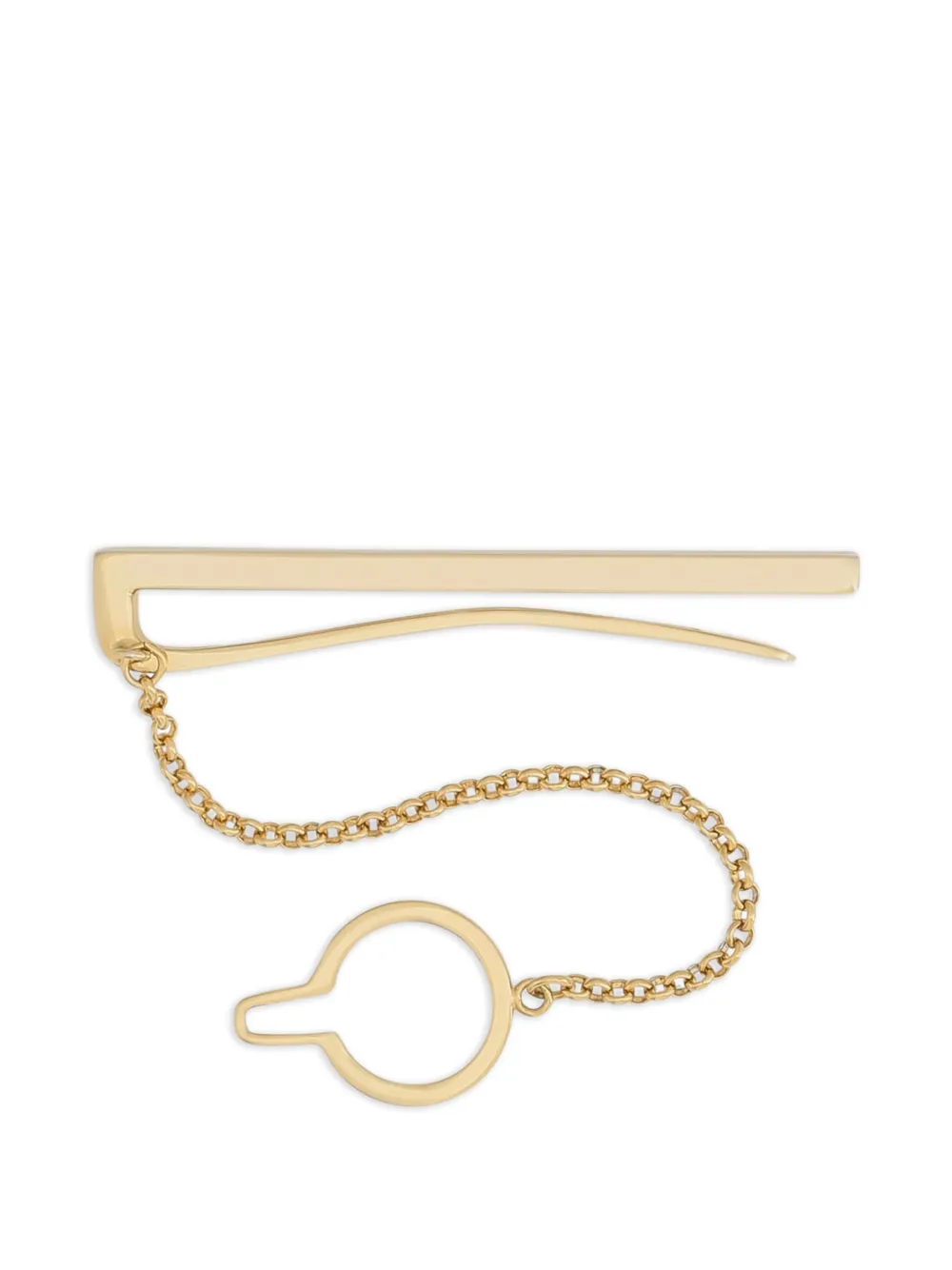 Dolce & Gabbana Krawattenklammer mit Kette | Gold | Image 1