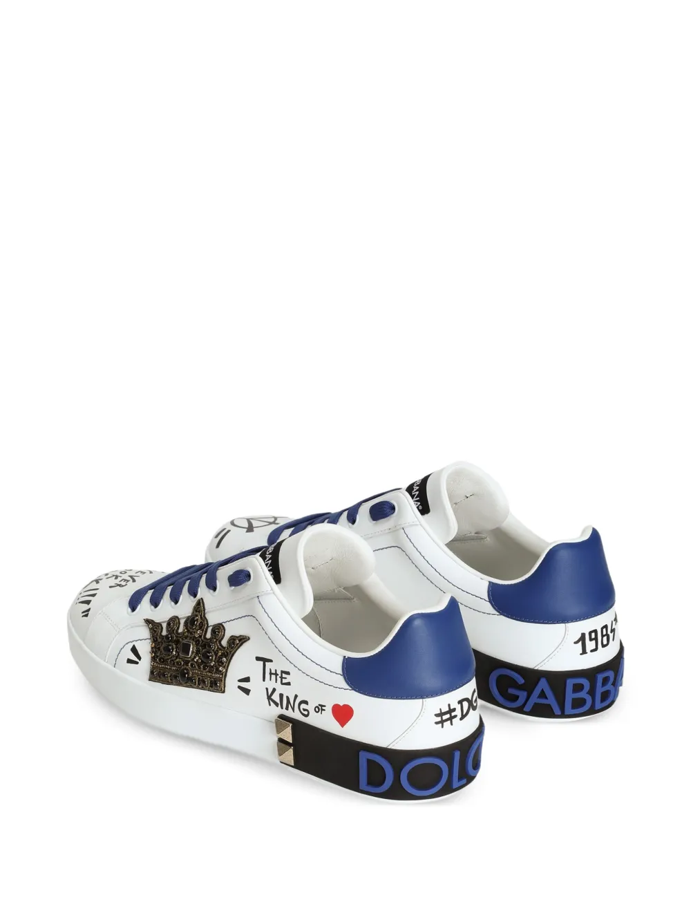 Dolce & Gabbana Portofino sneakers Wit