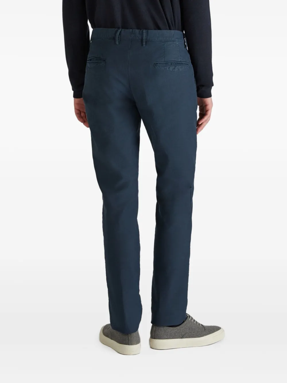 Incotex Tricochino regular broek Blauw