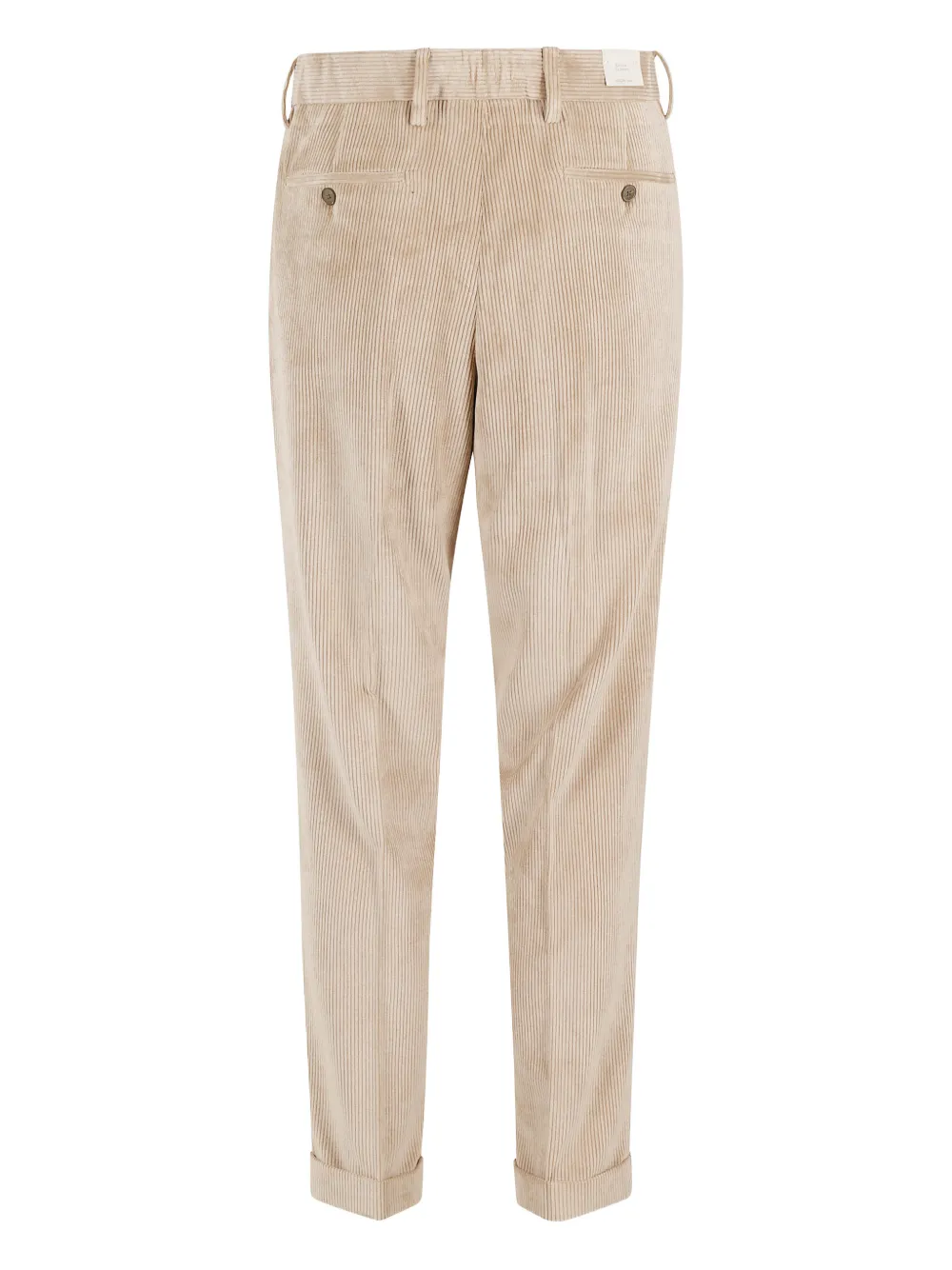 Briglia 1949 Isolas corduroy pleated trousers - Beige