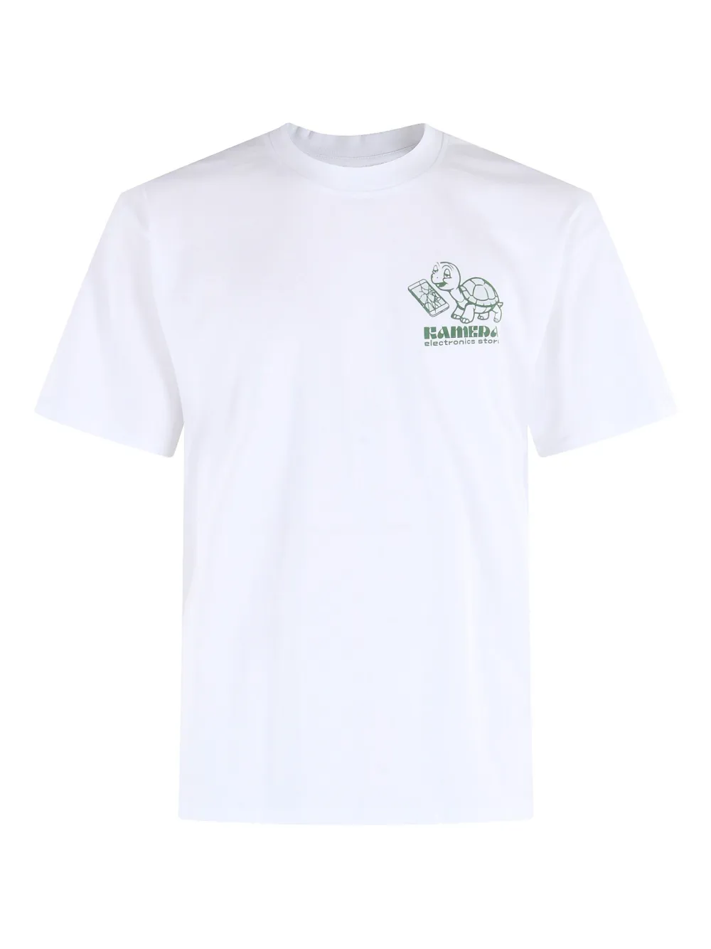 Edwin Kamera graphic print T-shirt | White | Image 1