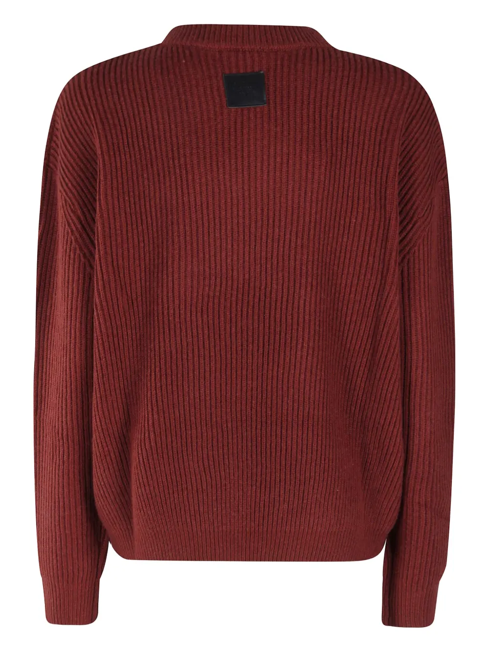 Isabelle Blanche leather-patch ribbed sweater | Knitted Sweaters | Image 2