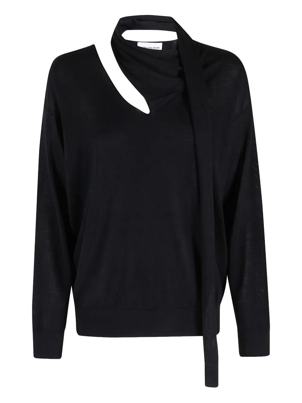 Isabelle Blanche cut-out sweater | Black | Image 1