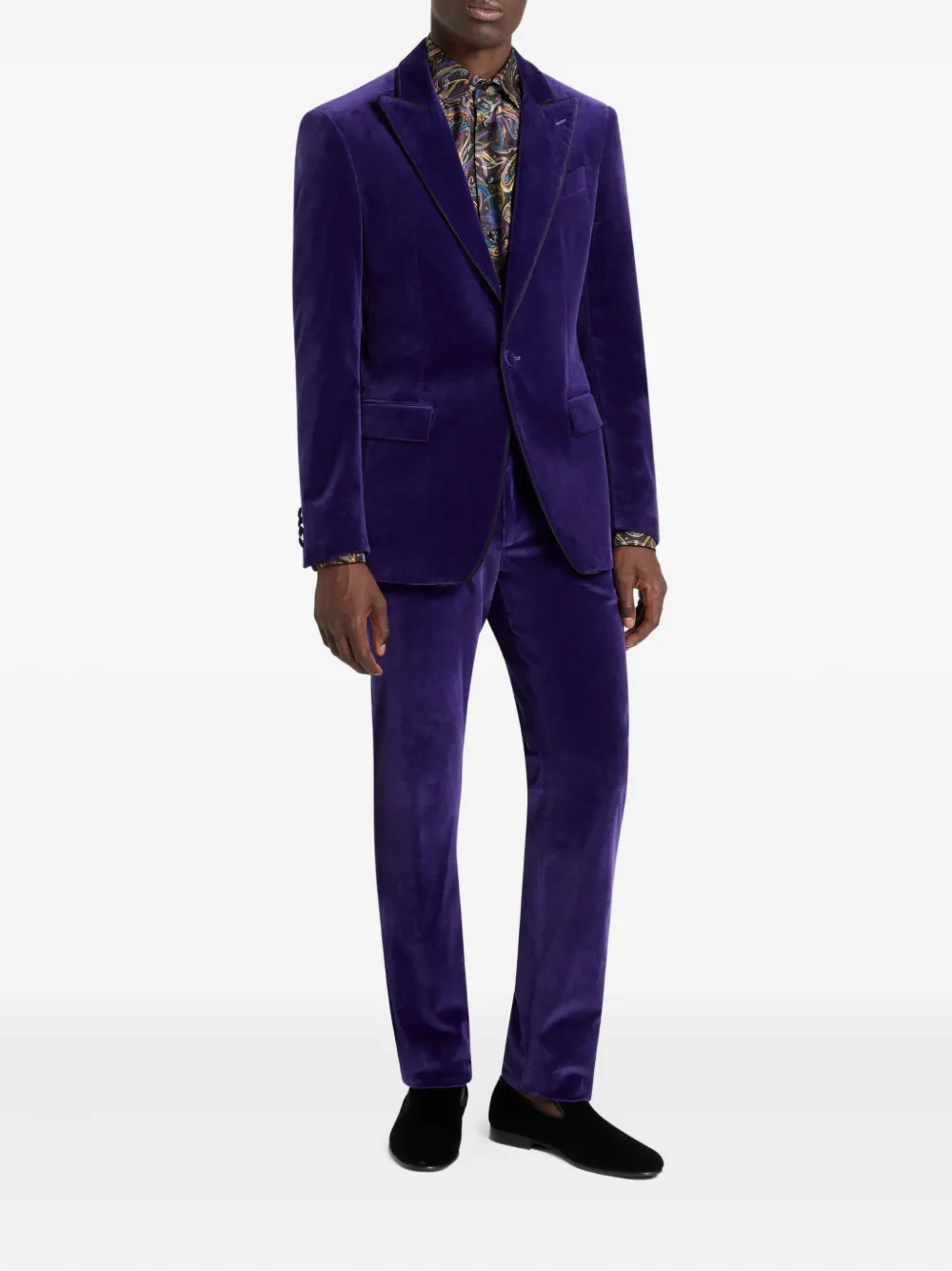 ETRO Overhemd met paisley-print - Zwart