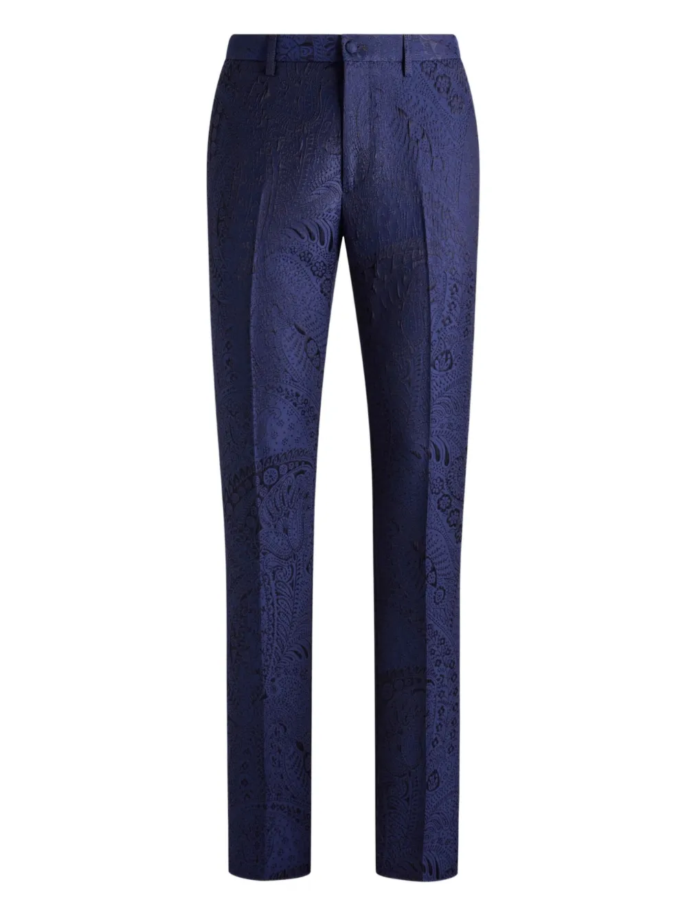 ETRO pantalon à motif cachemire | bleu | Image 1