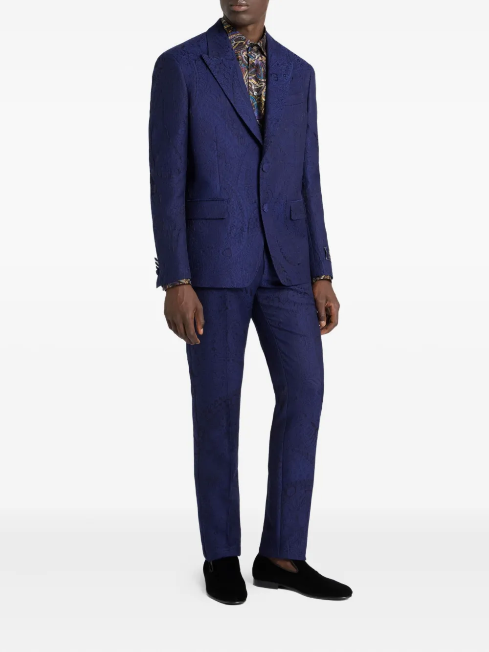 ETRO pantalon à motif cachemire | Pantalons de costume | Image 2
