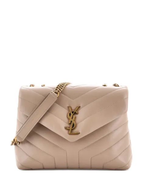 Saint Laurent Pre-Owned Loulou Matelasse Chevron Leather Small shoulder bag