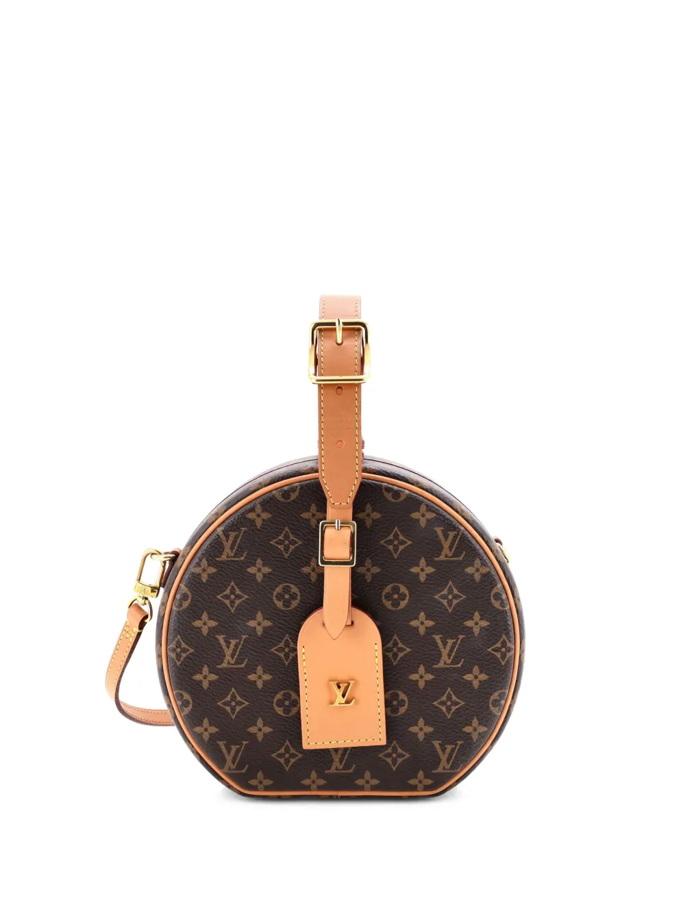 Louis Vuitton Pre-Owned Petite Boite Chapeau Bag Monogram Canvas Louis Vuitton Pre-Owned Petite Boite Chapeau Bag Monogram Canvas