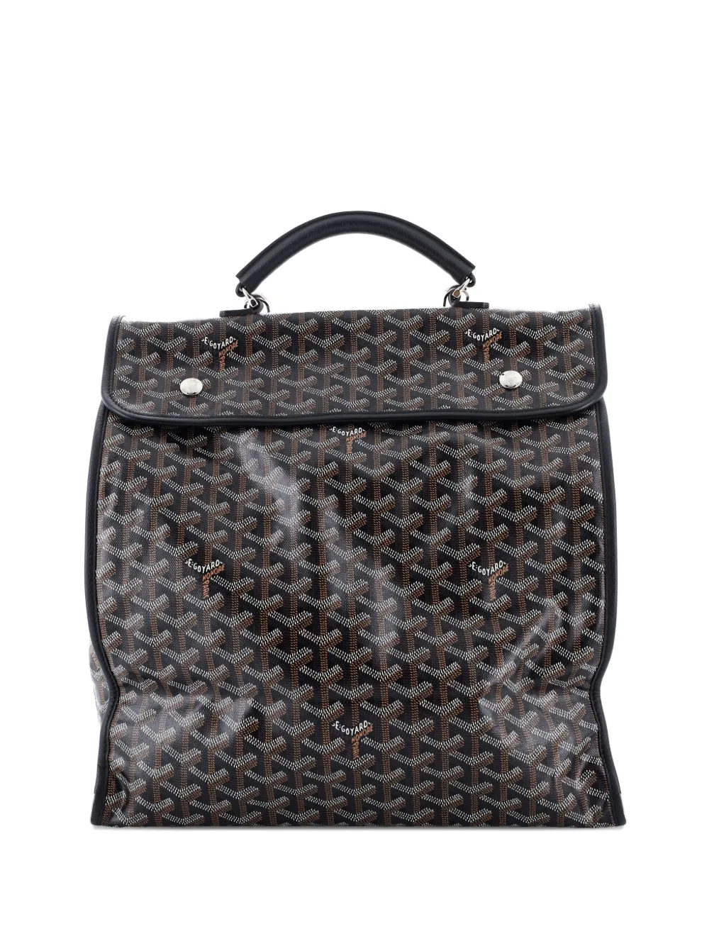 Goyard Pre-Owned Saint Leger Briefcase Coated Canvas backpack | marrón | Image 1