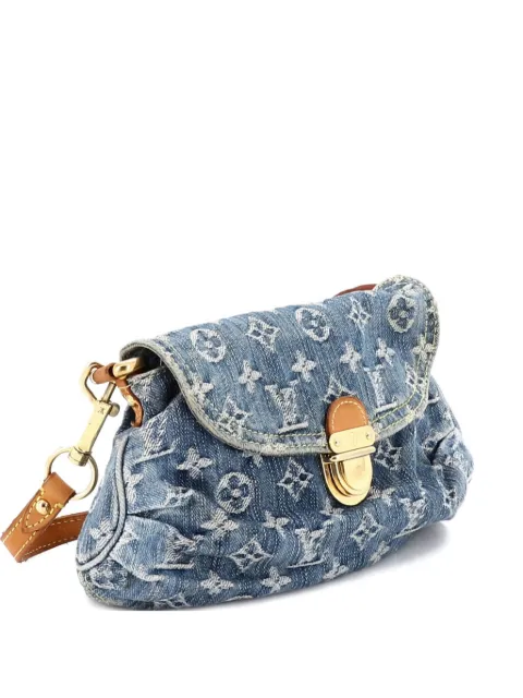 Louis Vuitton Pre-Owned Pleaty Handbag Denim Mini shoulder bag