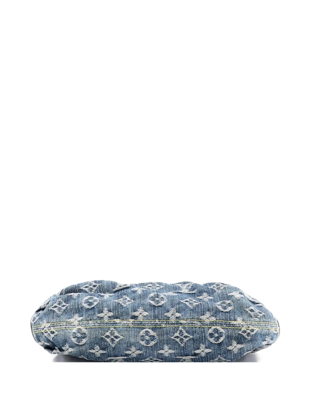 Pre-owned Louis Vuitton Pleaty Handbag Denim Mini Shoulder Bag In Blue