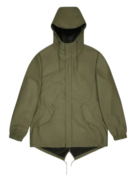 Rains Fishtail hooded coat