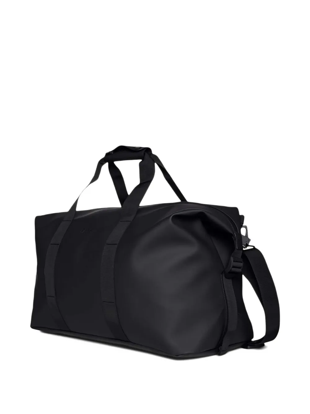 Rains Hilo handl-wrap holdall bag Zwart