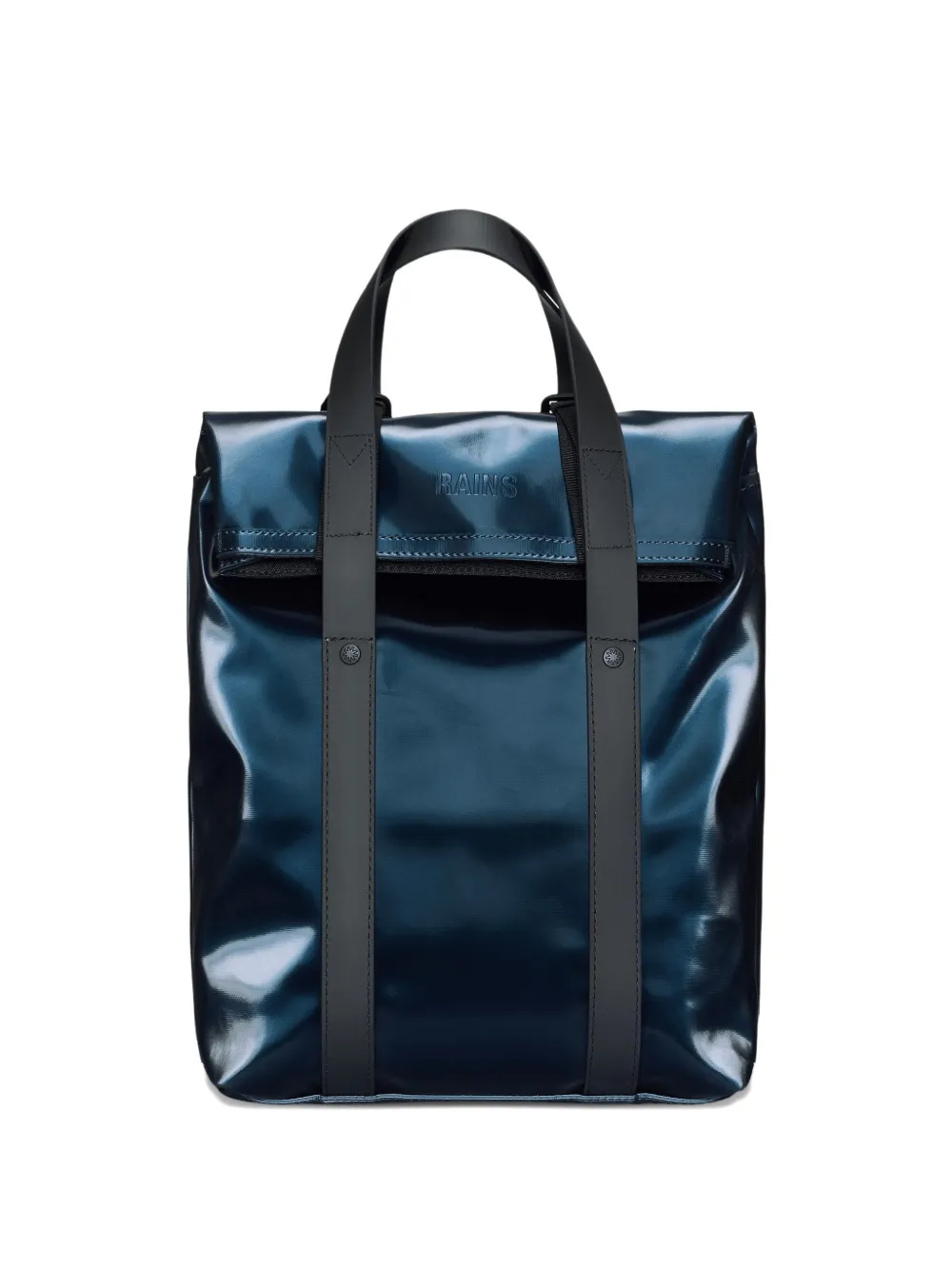 Rains 2 Way top-handle tote backpack | Blue | Image 1
