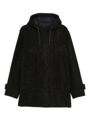 Herno フーデッド コート | ブルー | FARFETCH JP