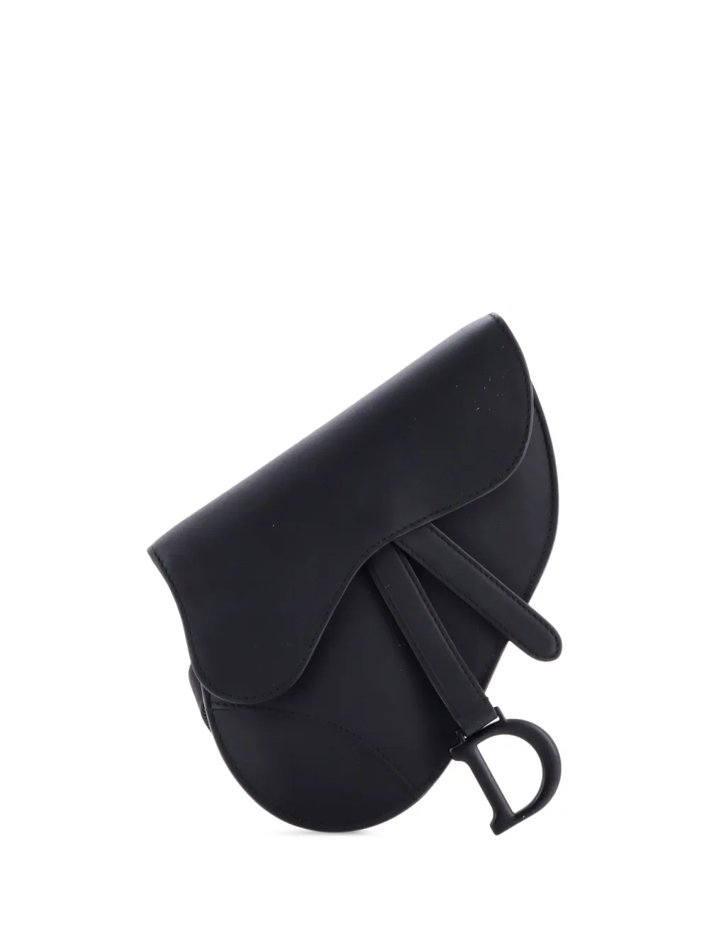 Christian Dior Pre-Owned Ultra Matte Saddle Leather belt bag - ブラック
