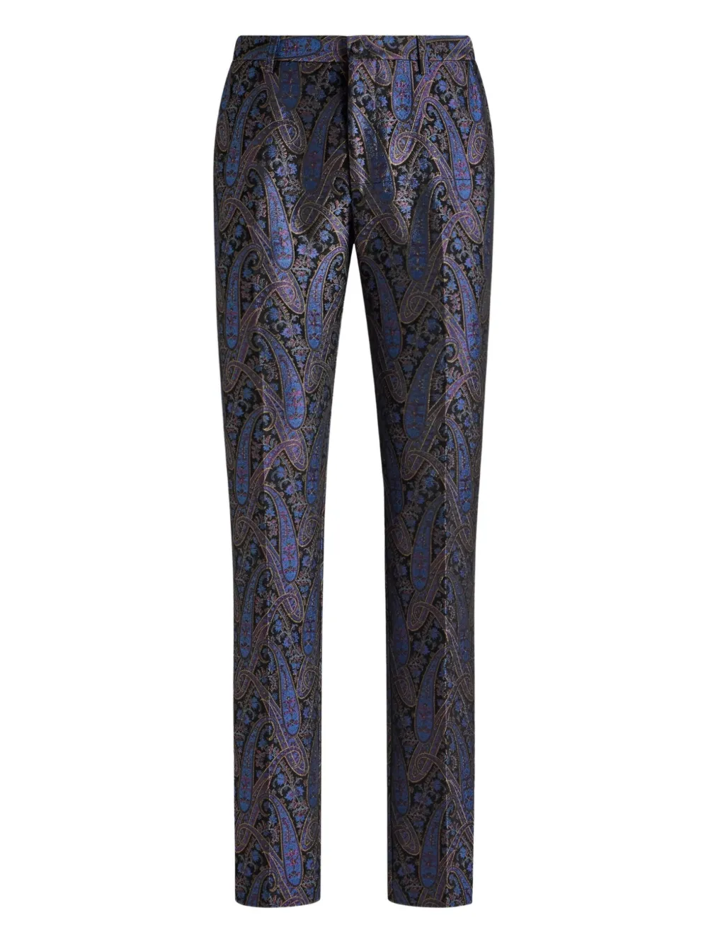 ETRO pantalon à motif cachemire | bleu | Image 1