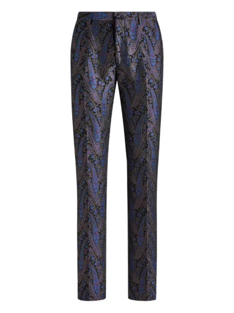 ETRO pantalon à motif cachemire