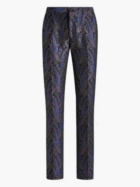 ETRO paisley motif trousers