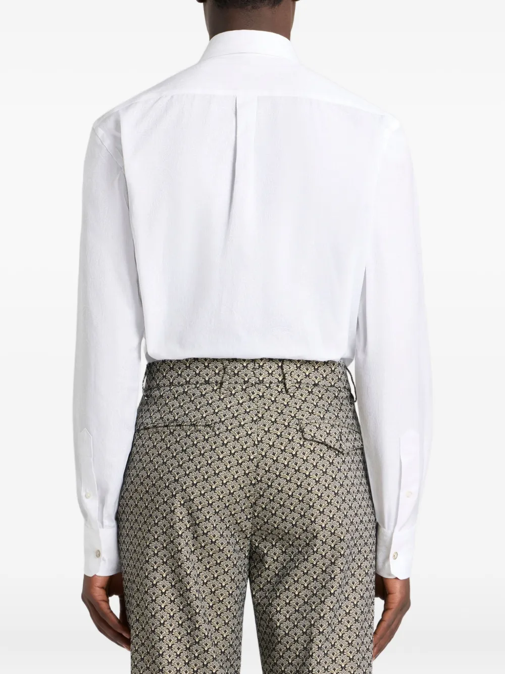 ETRO Overhemd met puntkraag Wit