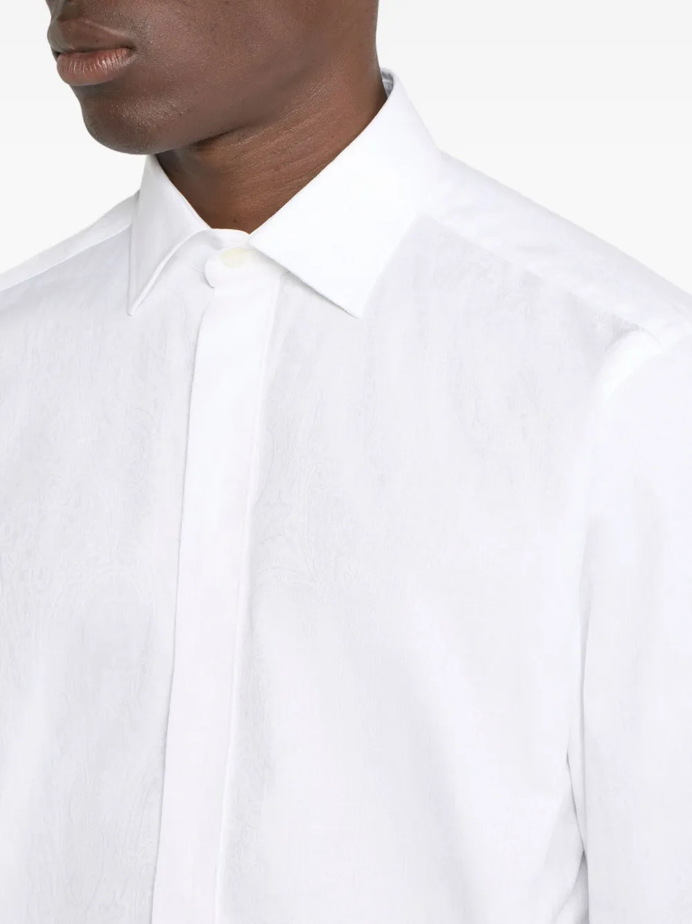 ETRO Overhemd met puntkraag Wit