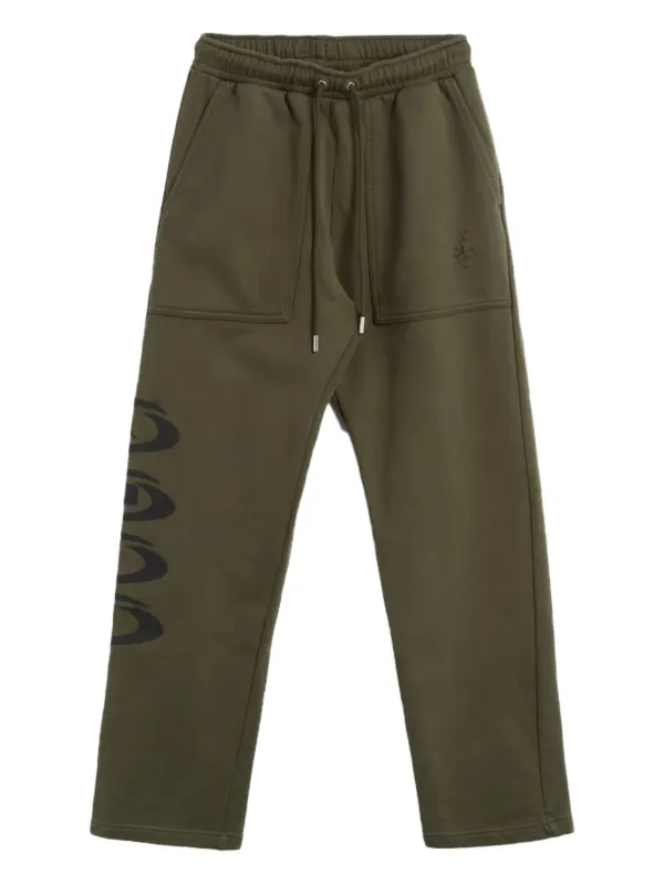 Jordan x Travis Scott フリース トラックパンツ | グリーン | FARFETCH JP