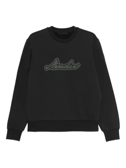 Stone Island logo crew-neck sweatshirt