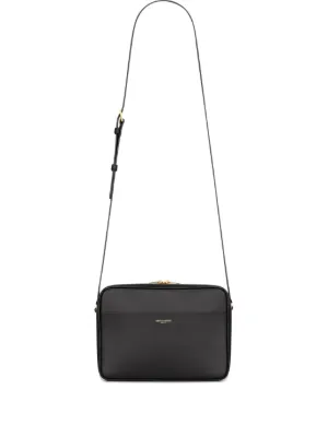 Saint Laurent ストラップディテール ショルダーバッグ | ブラック