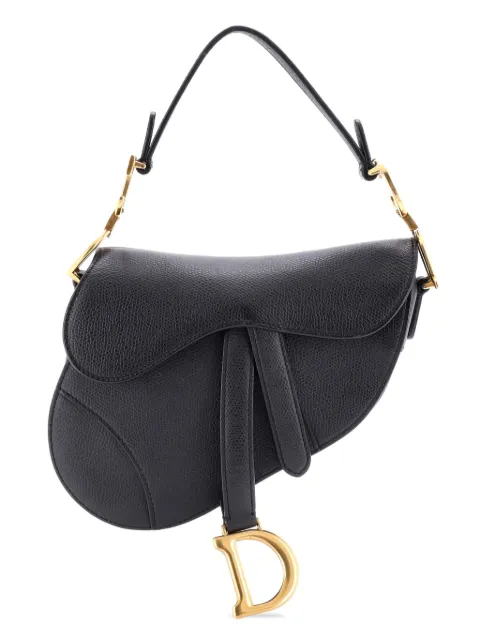 Christian Dior Pre-Owned Saddle Handbag Leather Mini shoulder bag