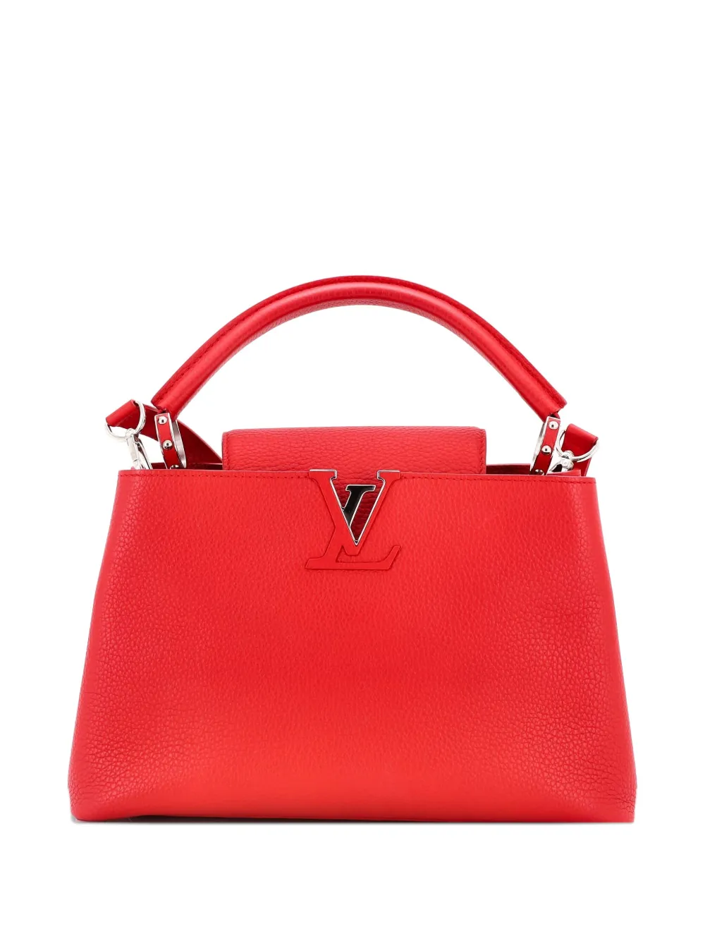 Louis Vuitton Pre-Owned Capucines Bag Leather PM satchel - レッド Louis Vuitton Pre-Owned Capucines Bag Leather PM satchel - レッド