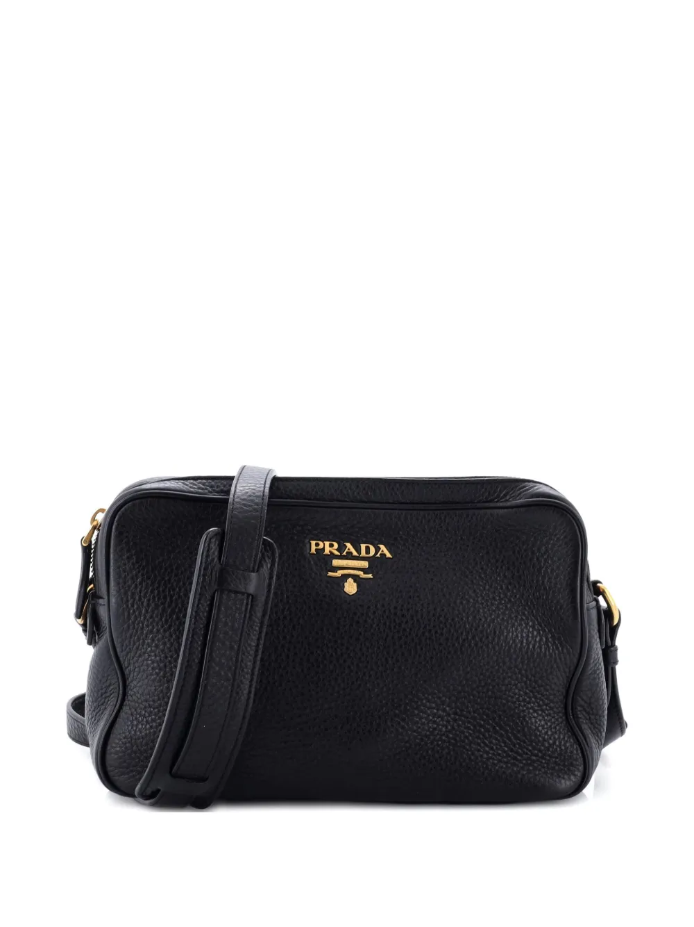Prada Pre-Owned Double Zip Camera Bag Vitello Daino crossbody bag | Pre-Owned | Image 2
