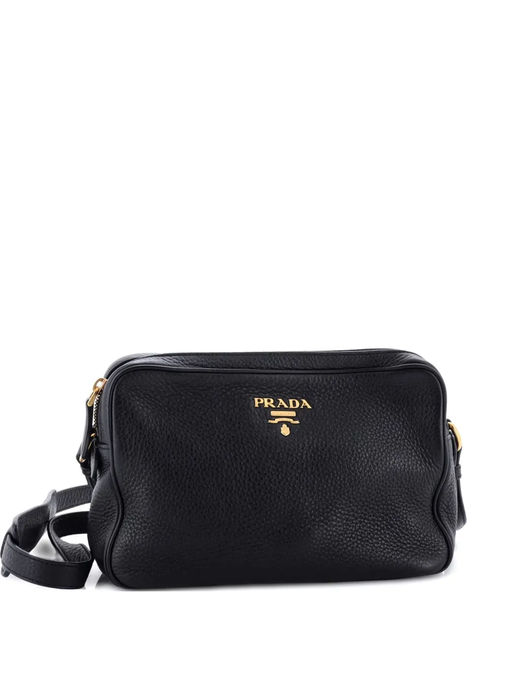 Prada Pre-Owned Double Zip Camera Bag Vitello Daino crossbody bag - Prada Pre-Owned Double Zip Camera Bag Vitello Daino crossbody bag -