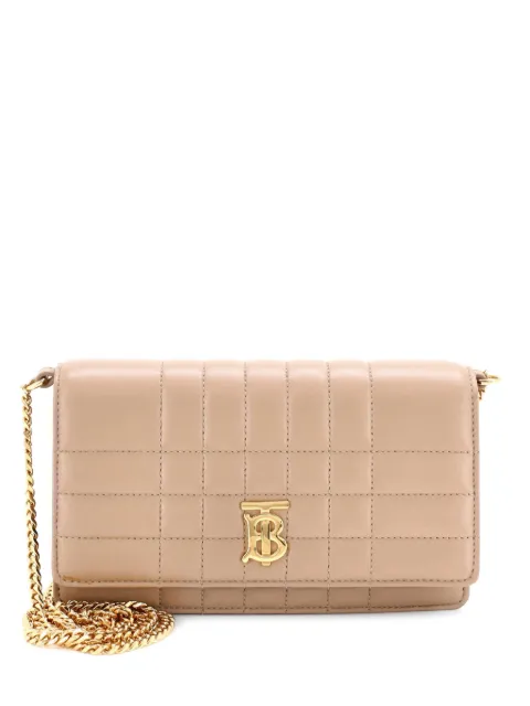 Burberry Pre-Owned Lola on Chain Quilted Leather clutch bag