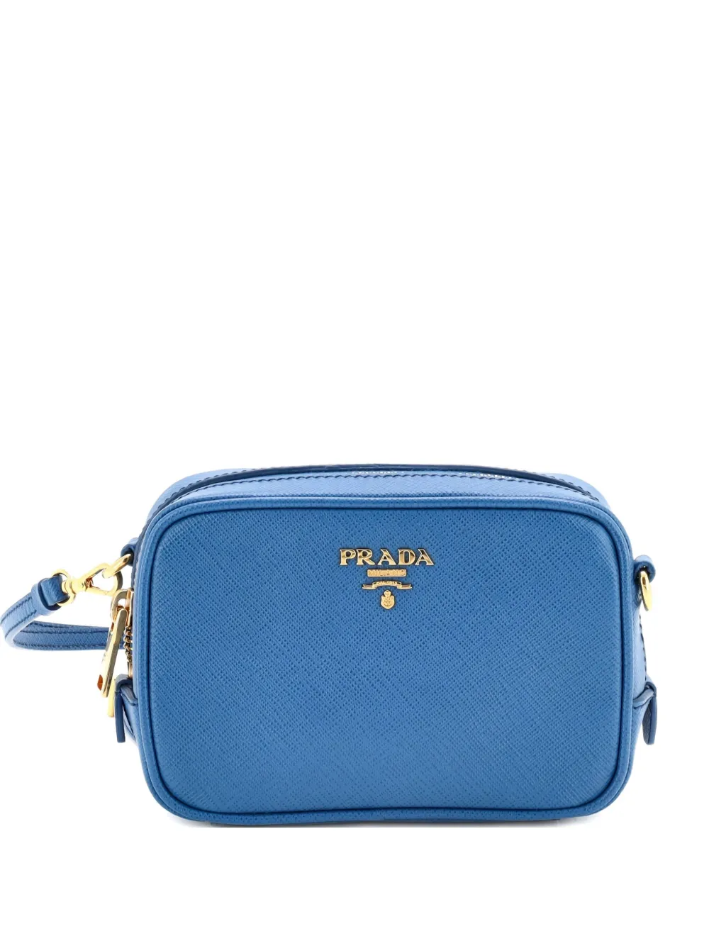 Prada Pre-Owned Camera Shoulder Bag Saffiano Leather Mini crossbody Prada Pre-Owned Camera Shoulder Bag Saffiano Leather Mini crossbody