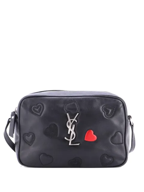 Saint Laurent Pre-Owned Lou Camera Bag Heart Stitched Leather Small crossbody bag