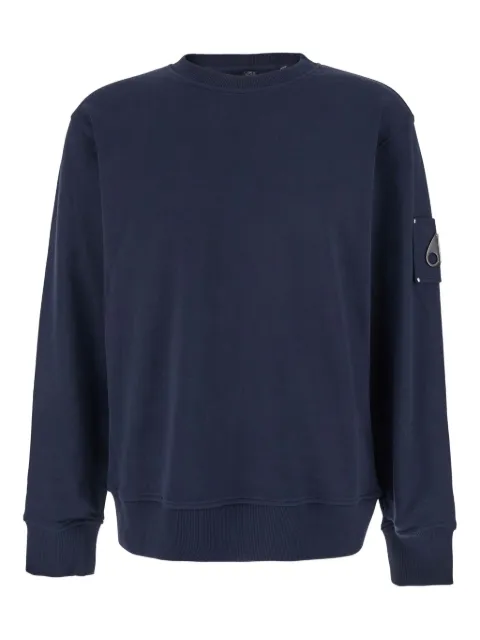 Moose Knuckles logo-appliqué sweatshirt