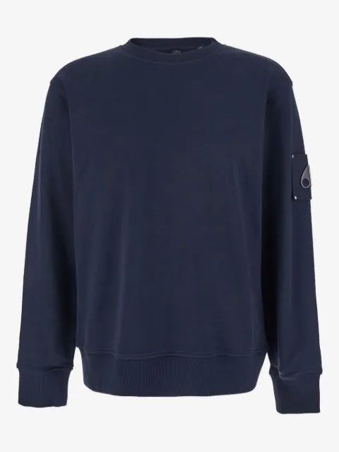 Moose Knuckles logo-appliqué sweatshirt