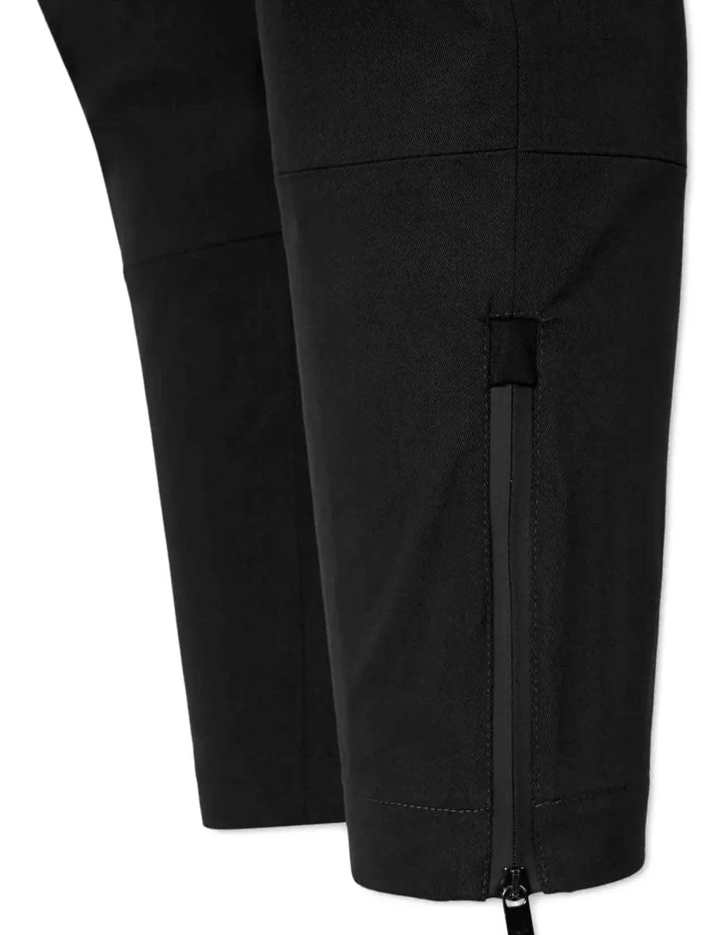 PT Torino Broek met elastische tailleband en zak Zwart