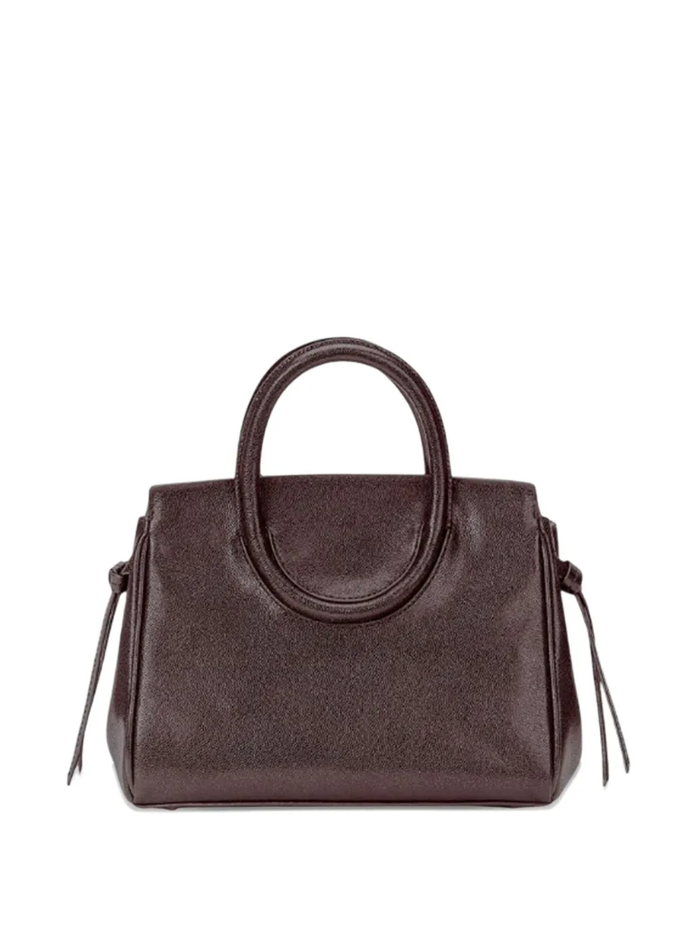 Staud Mini Maude Top-zip Shoulder Bag In Brown