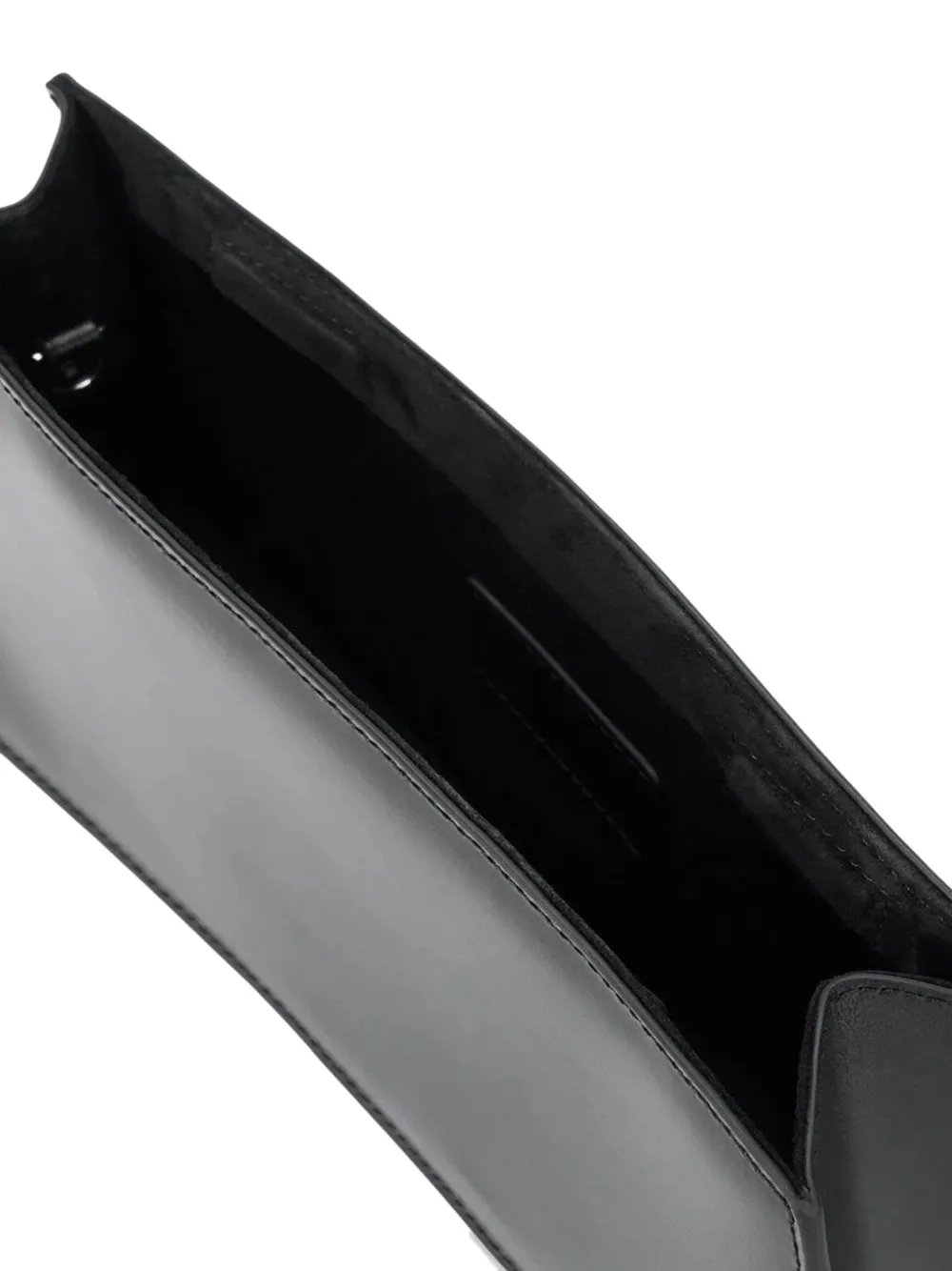 Staud Rectangular Shoulder Bag Detachable Strap In Black