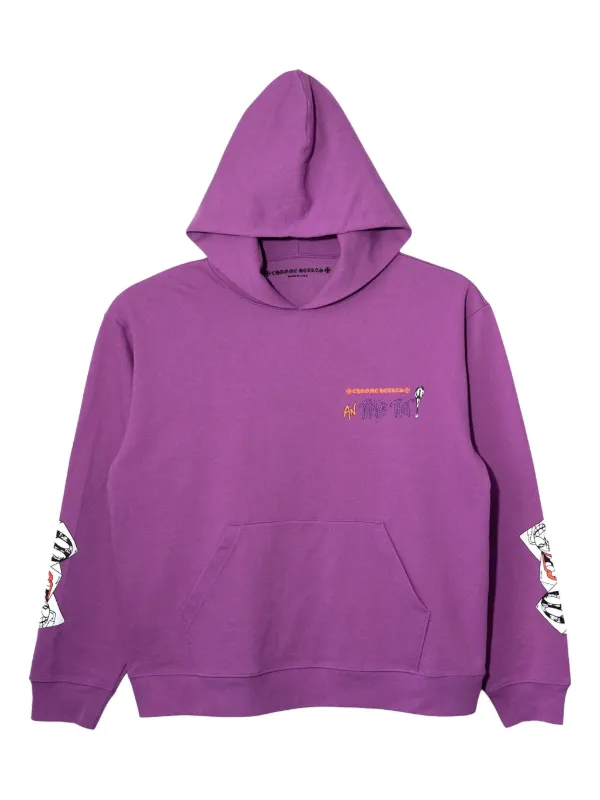 Chrome Hearts Matty Boy Hooded Sweatshirt | Purple | FARFETCH