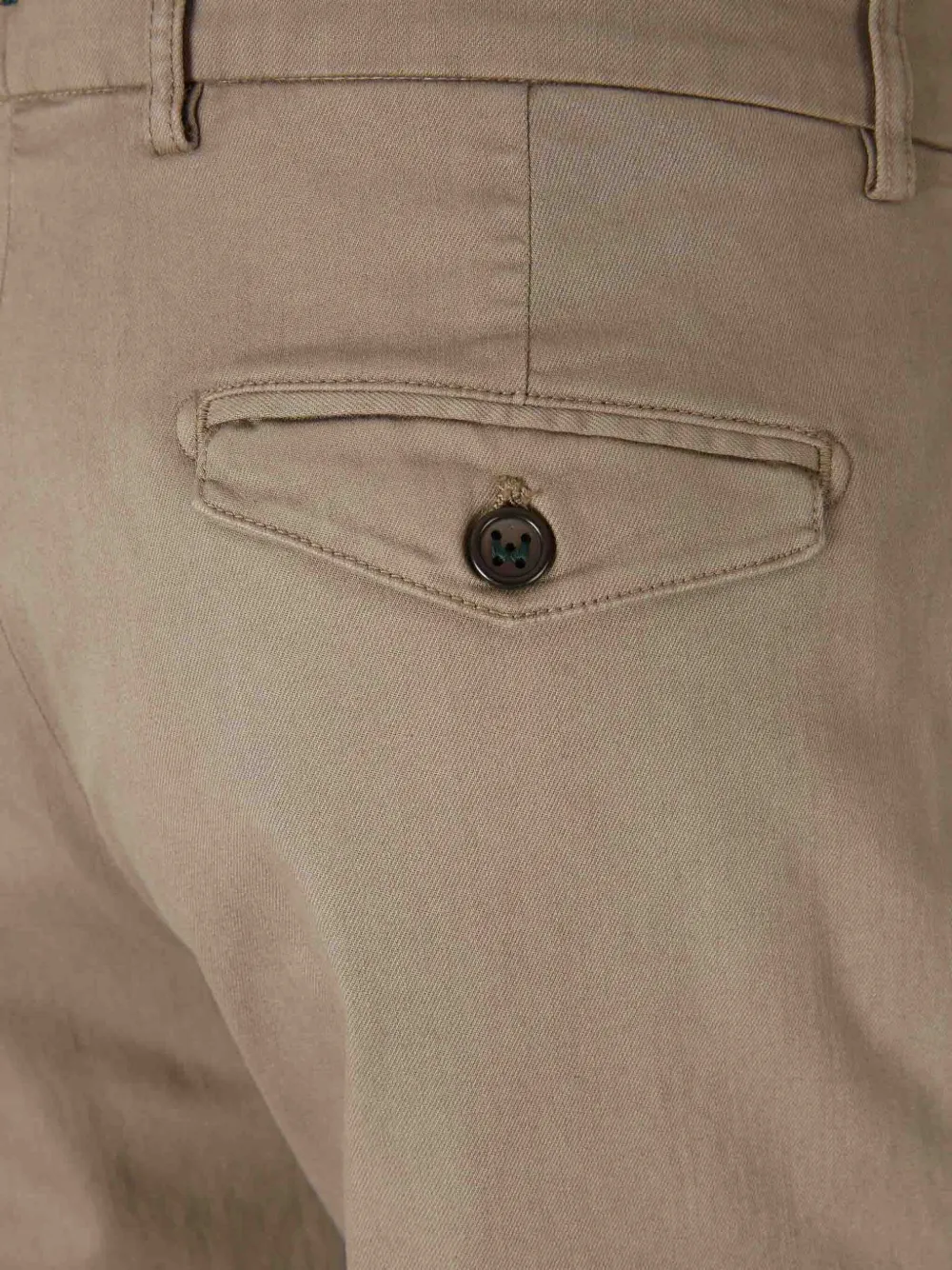 Berwich Flap-pocket Trousers In Neutral