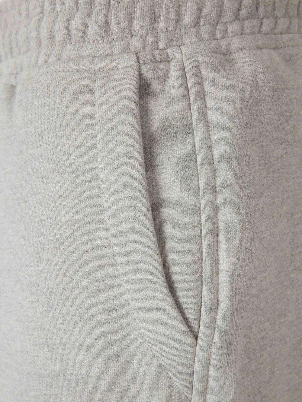 RHUDE Trainingsshorts met borduurwerk en trekkoord Grijs