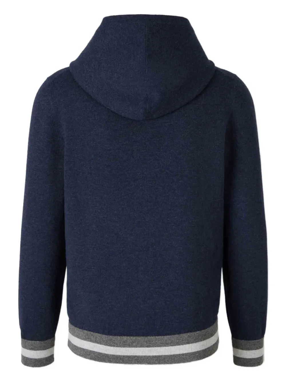 Gran Sasso ribbed-trim zip hoodie | Hoodies | Image 2