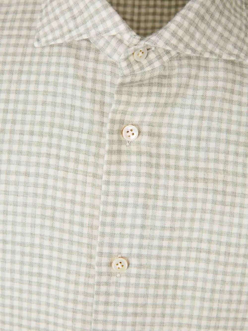  Vincenzo Di Ruggiero Check-pattern Shirt - Neutrals 