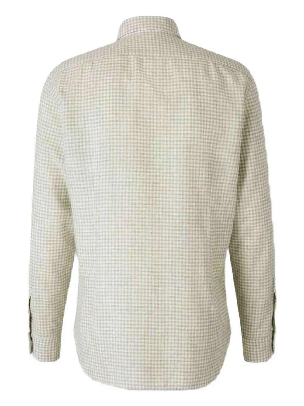 Vincenzo Di Ruggiero check-pattern shirt - Beige
