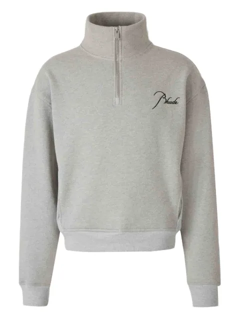 RHUDE half-zip sweatshirt