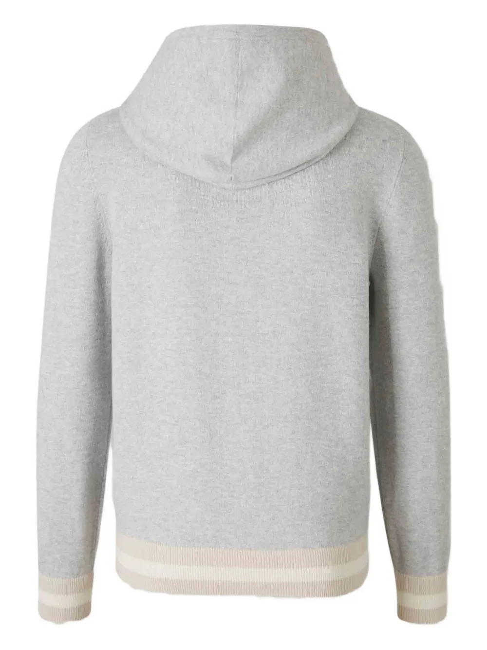 Gran Sasso ribbed-trim zip hoodie | Hoodies | Image 2