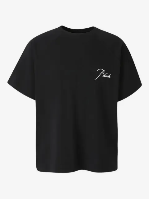 RHUDE t-shirt à logo brodé